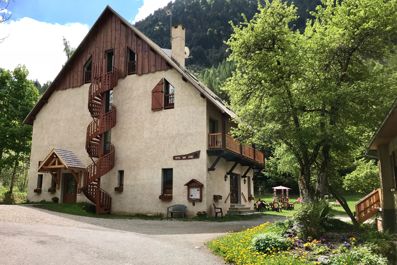 arrivée au Ban de l'Ours